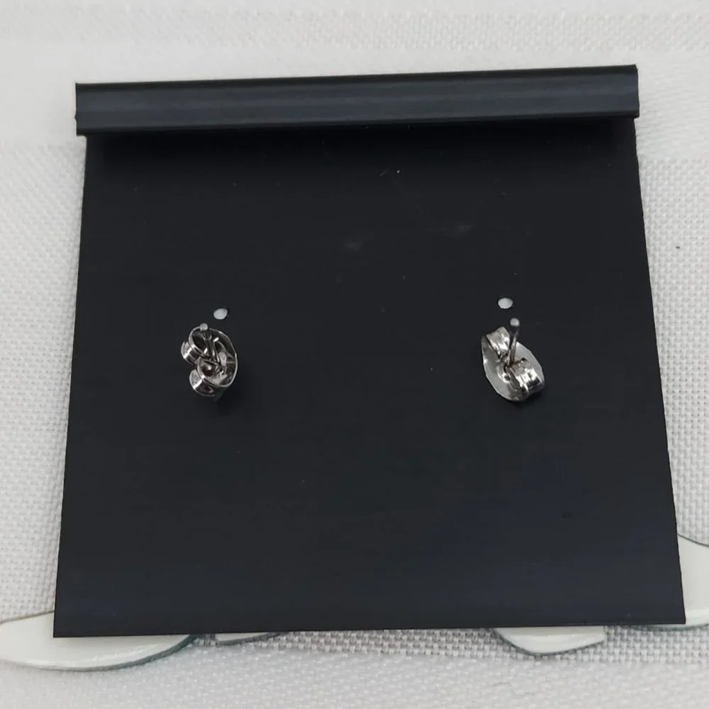 Turquoise Acrylic Cowboy Boot Earrings Post Back NWT